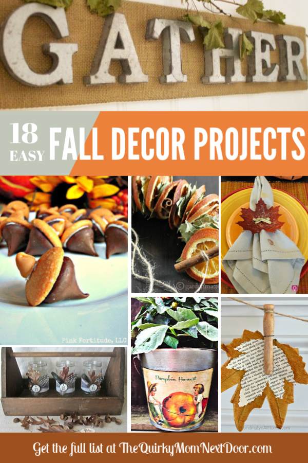18 easy homemade fall decor projects you can do in a snap!
