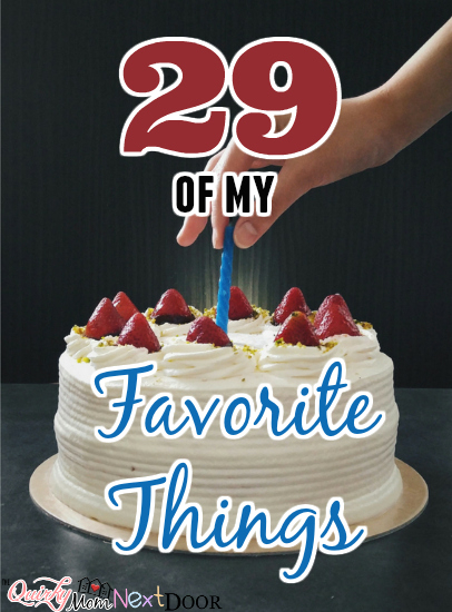 29 favorite things
