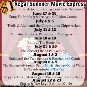 regal summer movie express
