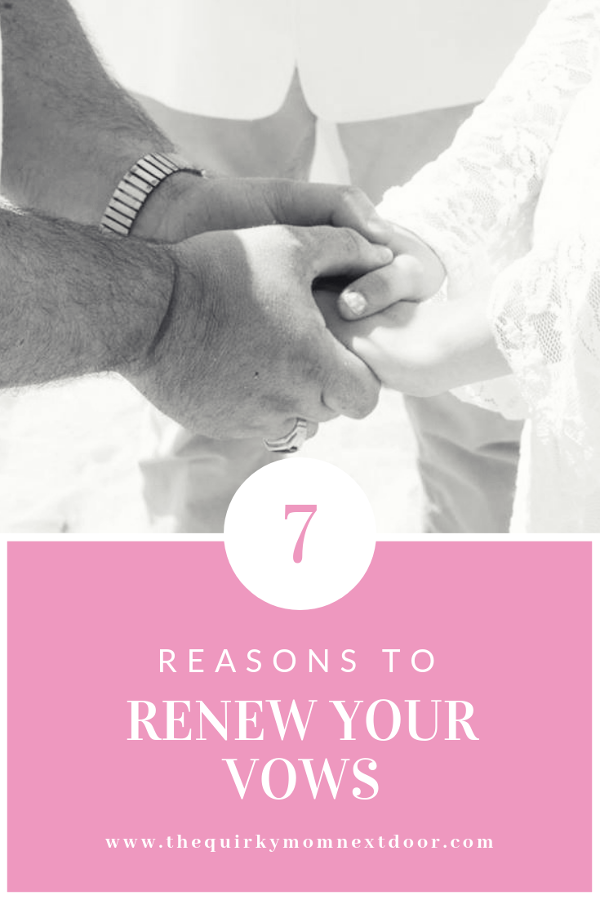 Seven reasons why you should renew your wedding vows!