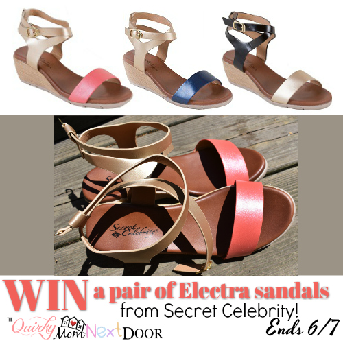 electra sandals giveaway