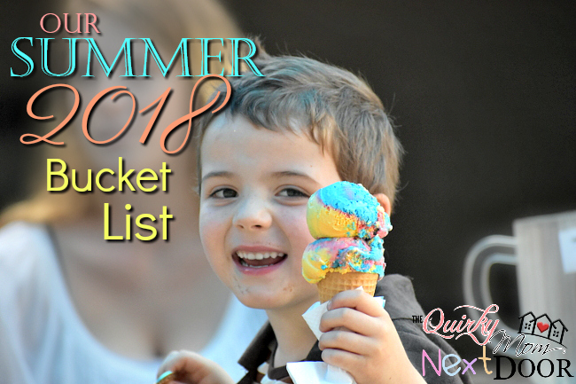 summer bucket list 2018