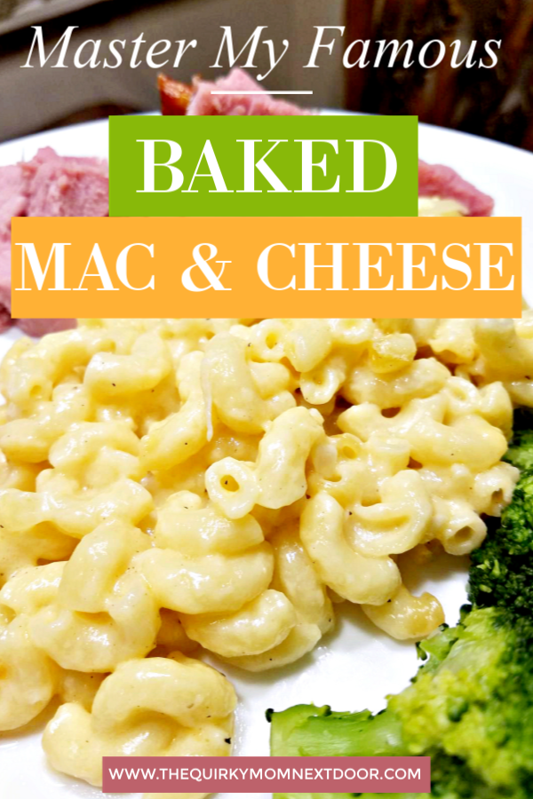 Baked macaroni and cheese that's customizable and delicious!