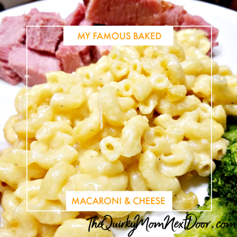 Baked macaroni & cheese that everyone loves!