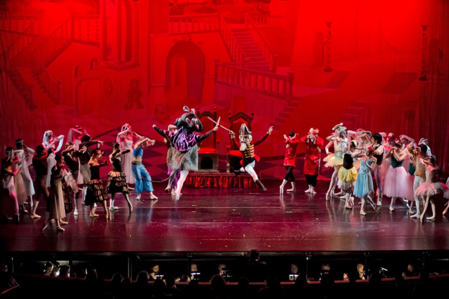 The Nutcracker is performed by the Atlantic City Ballet company in New Jersey.