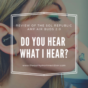 SOL Republic Amps Air 2.0 are small ear buds with big sound quality and an extremely nifty carrying case for charging. 