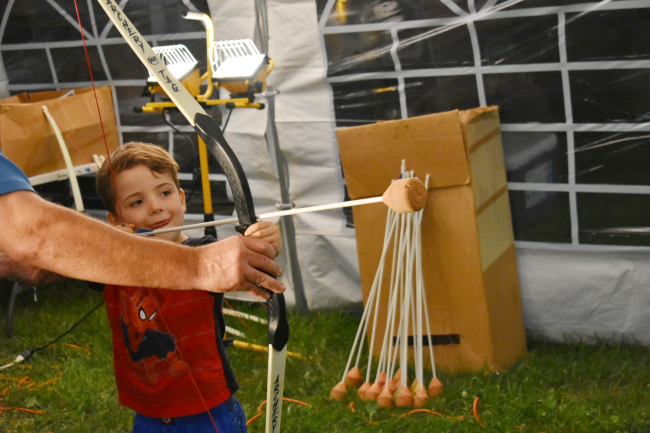 Archery at the Carbon County Fair.