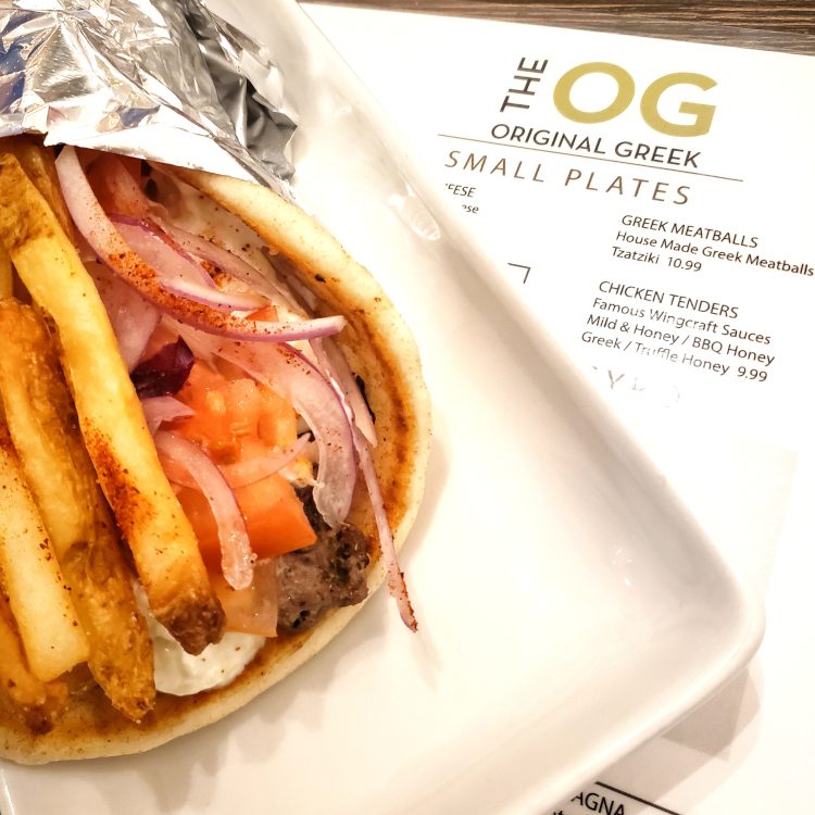 The OG - Original Greek Filet Mignon Souvlaki pita