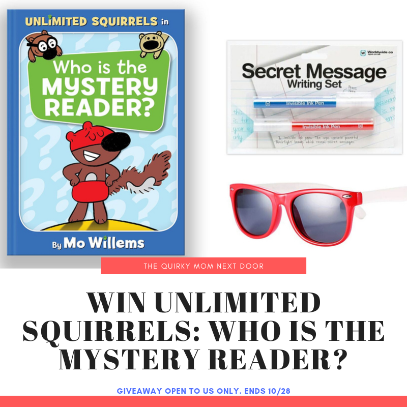 Unlimited Squirrels: Who is the Mystery Reader? giveaway