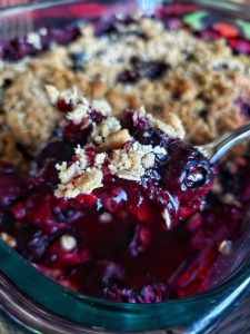 blueberry crisp