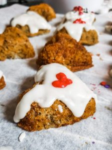 valentine's day banana bread