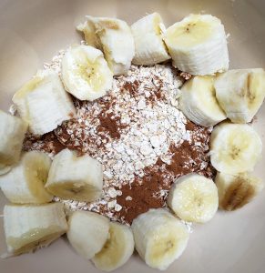 bananas oats