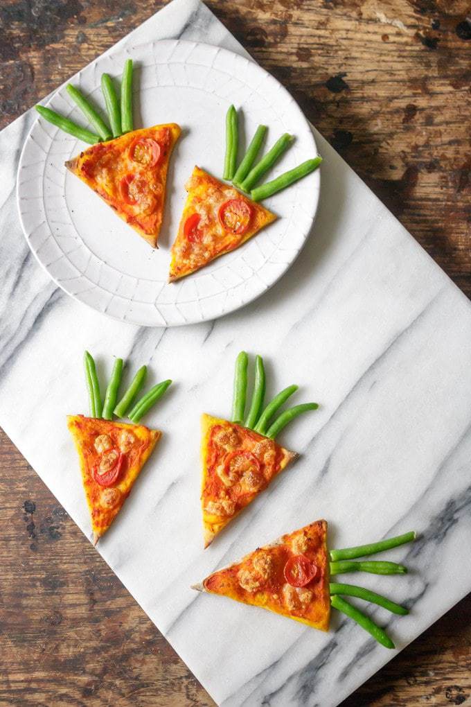 carrot pizza