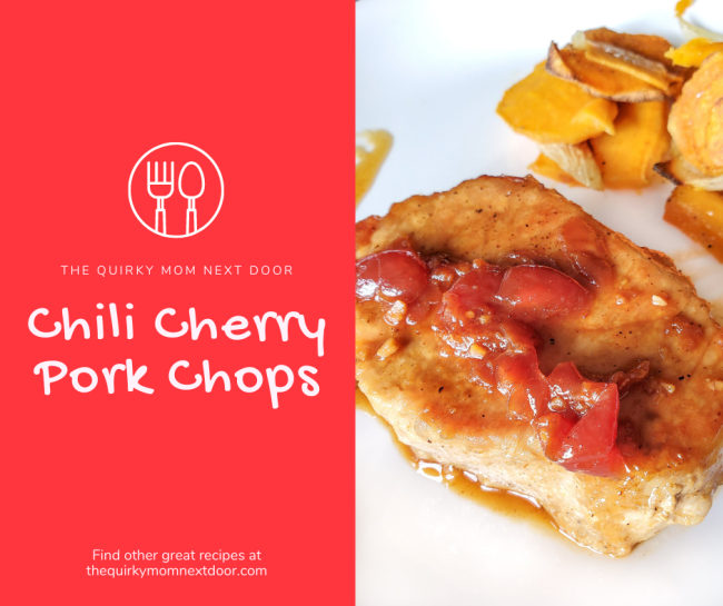 chili cherry pork chops